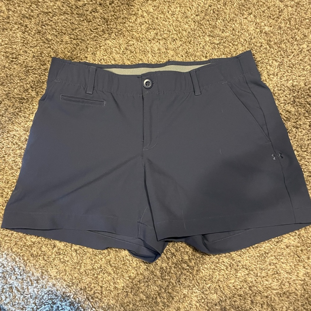 EUC Under Amour Gold Shorts